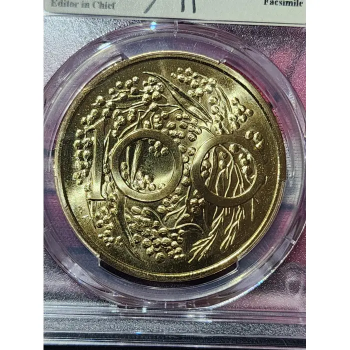 2024 Swan Dollar Pattern Crown – Aluminium Bronze PCGS ms68