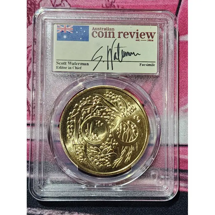 2024 Swan Dollar Pattern Crown – Aluminium Bronze PCGS ms68