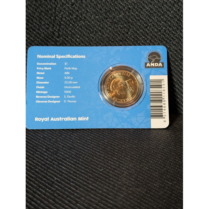 2025 Perth  $1 30yrs of  Anda Mob or Roos 