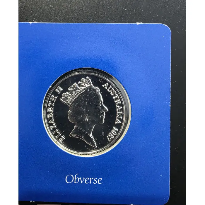 1987 - "New South Wales" State Series - Silver $10 Coin