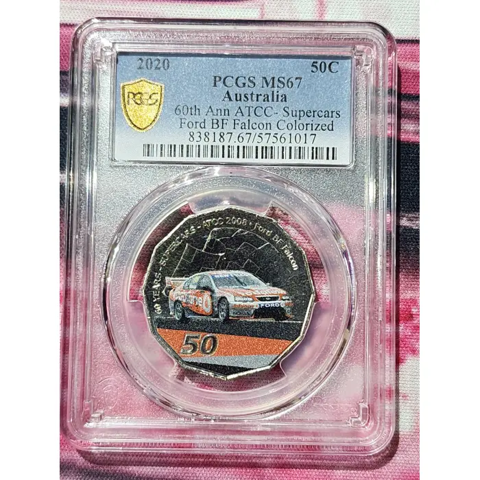 2020 Pcgs ms67 BF FORD Falcon 