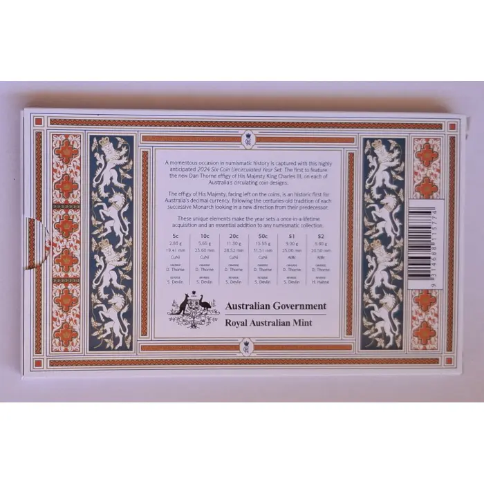 2024 His Majesty KC III  Year set