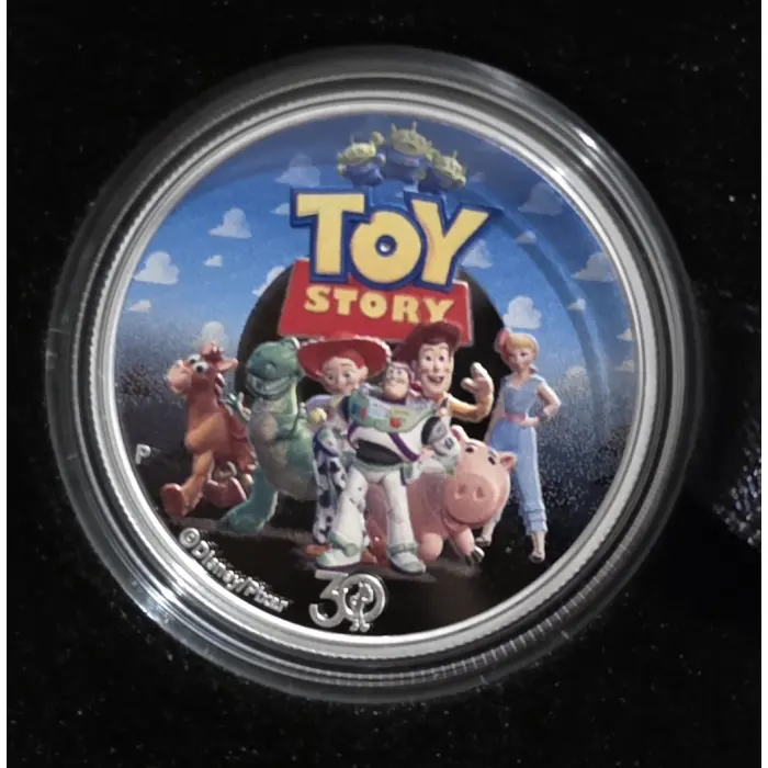 Toy Story 30th Anniversary 1/2oz Silver Proof Coloured Coin – Perth Mint 