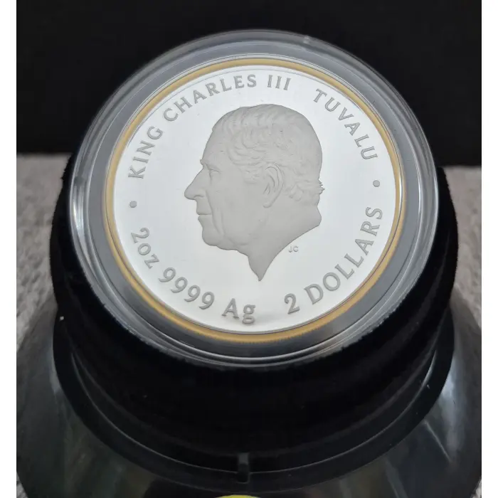 2024 2oz Spongebob Guilded Coin