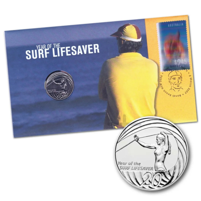 2007 20c Year Of The Surf Lifesavers PNC