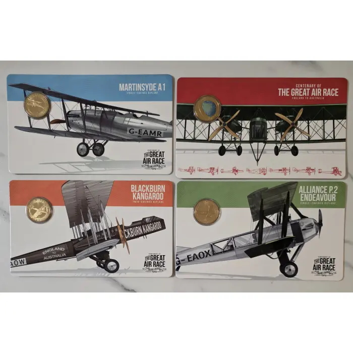 Centenary of the Great Air Race Tin Collection