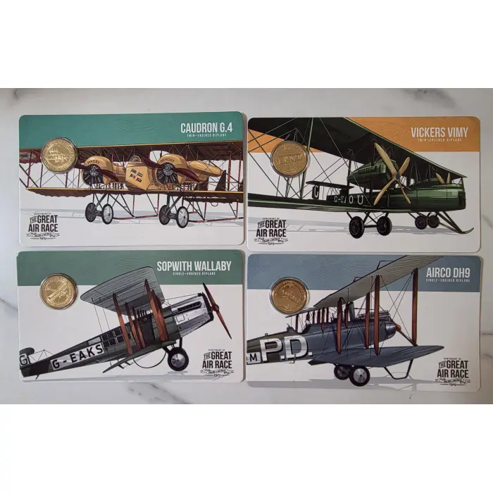 Centenary of the Great Air Race Tin Collection