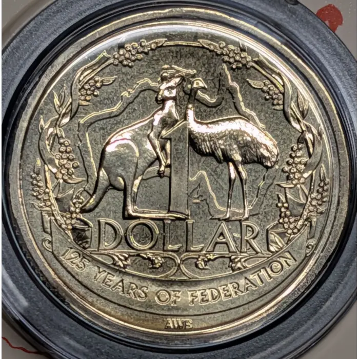 2026 $1 125 Years of Federation Carded Coin