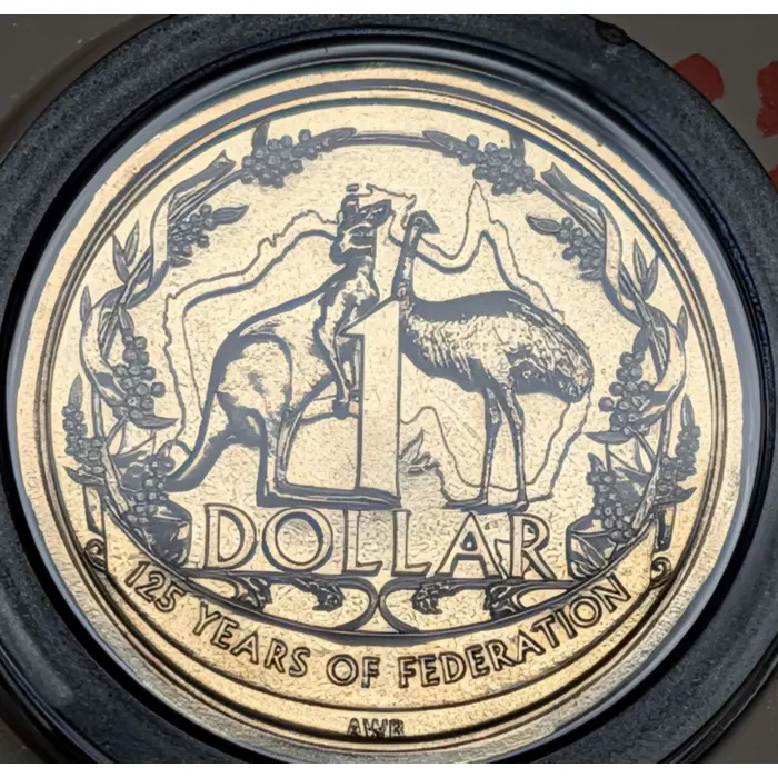 2026 $1 125 Years of Federation Carded Coin