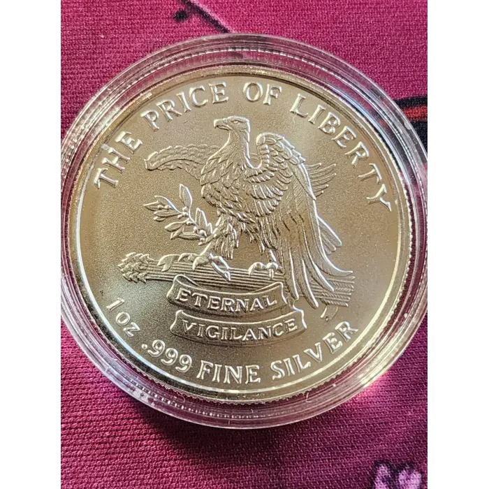 1oz fine silver "dont tread on me" round