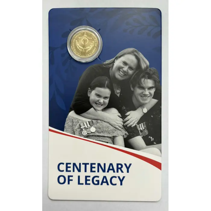 RAM $1 2023 Centenary of Legacy Carded Coin
