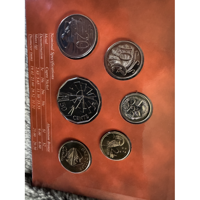 2002 RAM Year of the Outback Uncirculated 6 coin set 