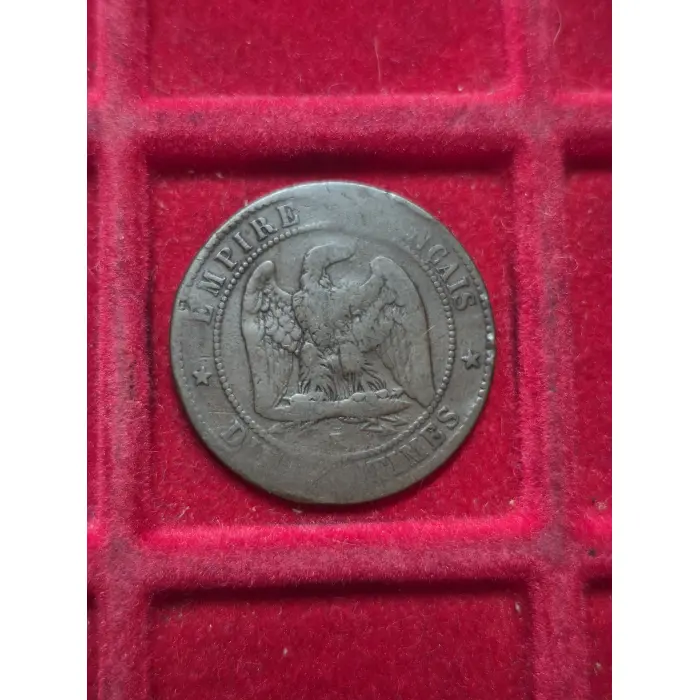 1863 10 CENT FRANCE 🇫🇷 