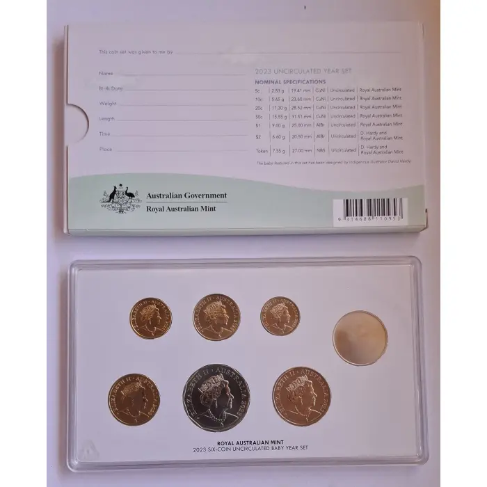 2023 Baby Coins Mint set
