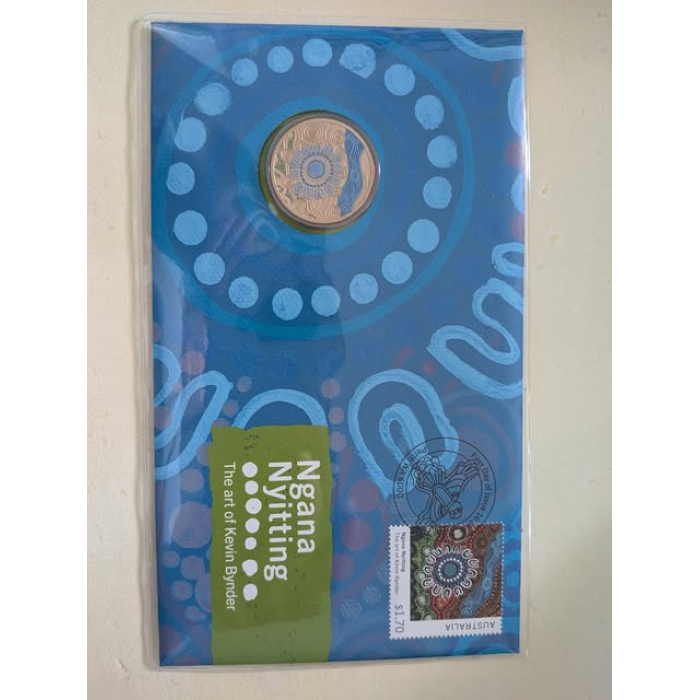 Ngana Nyitting – The Art of Kevin Bynder Blue River Postal Numismatic Cover 
