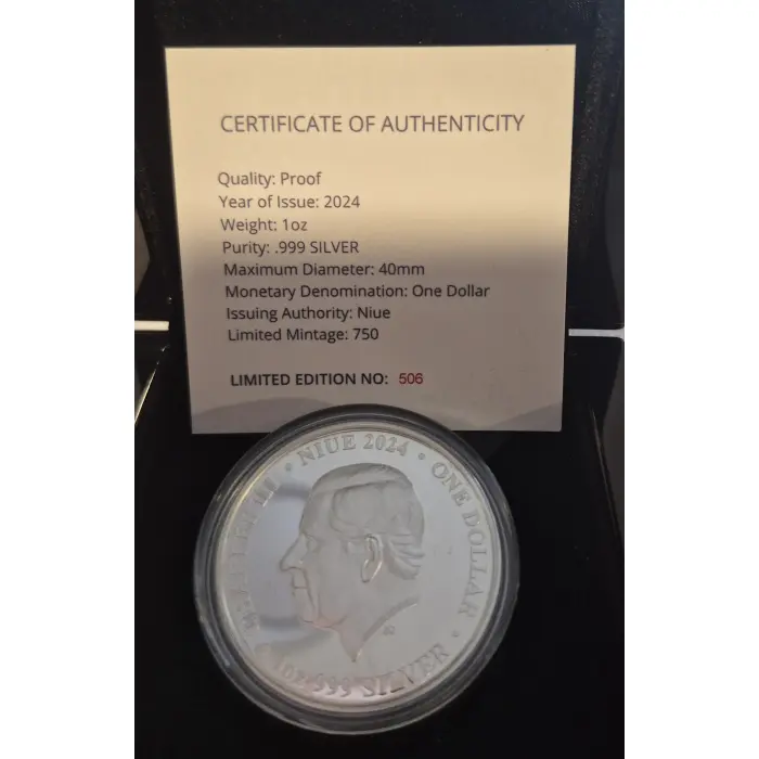 2024 Black Swan Silver Proof 