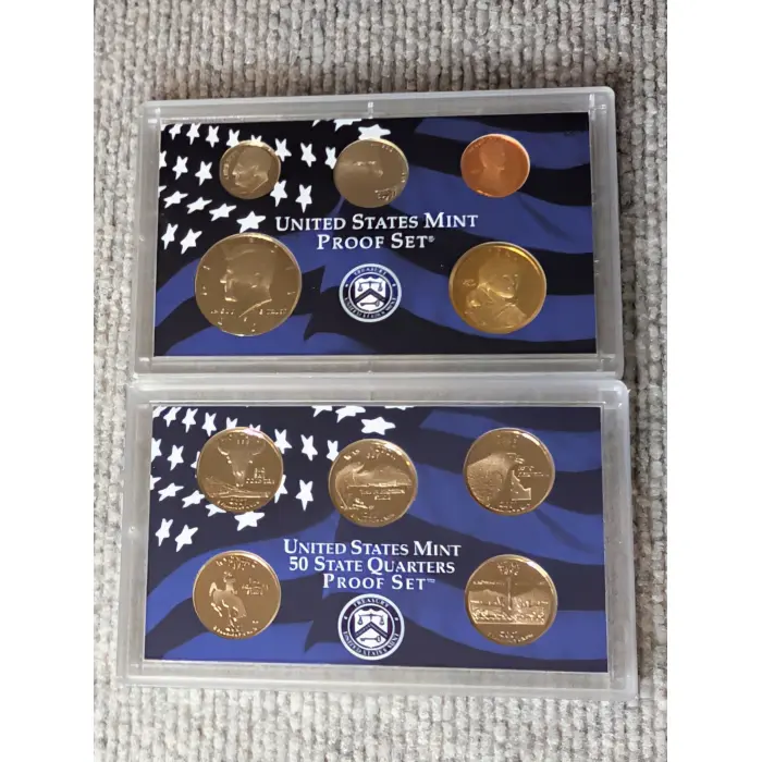2007  USA  10 COIN PROOF MINT SET