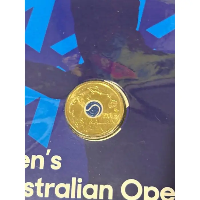 2025 ANDA Brisbane Money Expo $2 Men's & Women's Australian Open PNCs (2 PNCs)