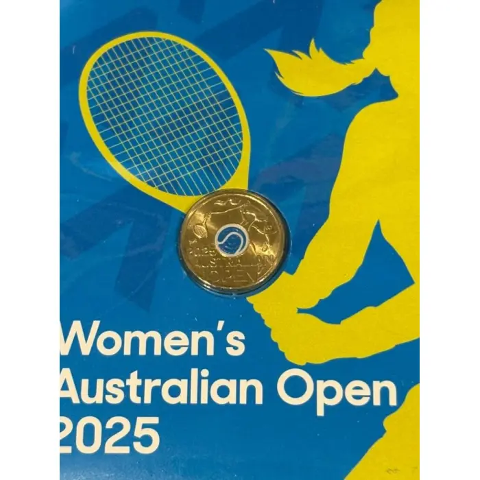2025 ANDA Brisbane Money Expo $2 Men's & Women's Australian Open PNCs (2 PNCs)