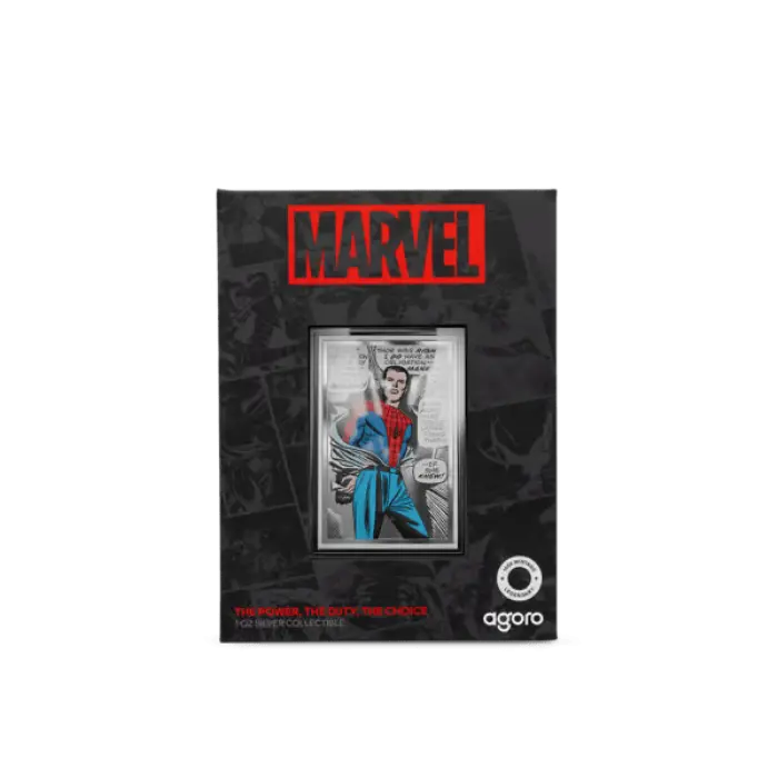 Spider-Man: The Power | The Duty | The Choice – 2026 $2 Niue 1oz Proof Silver 