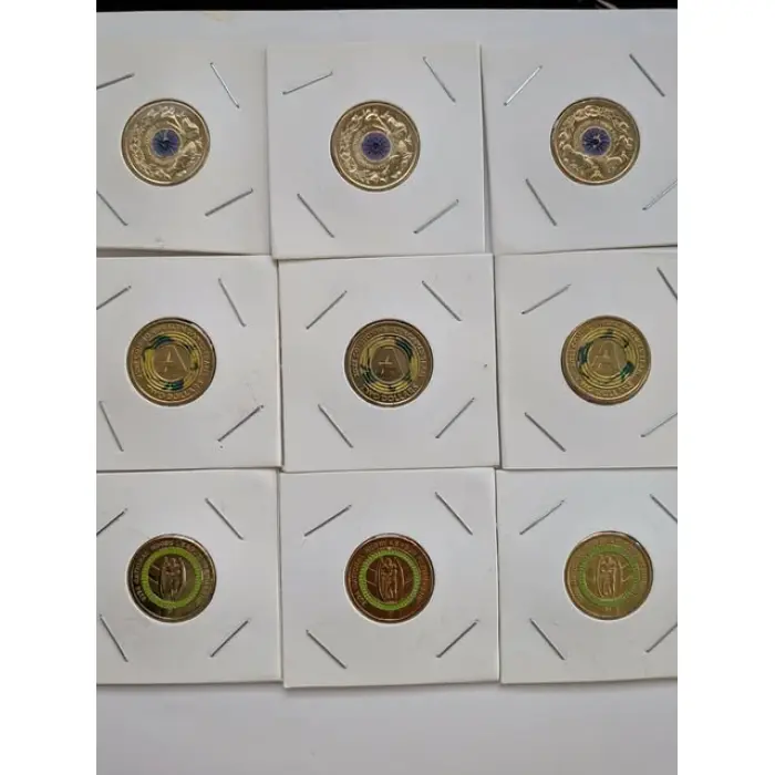 $2 Circulated Coins Mixed Bundle (15 coins)
