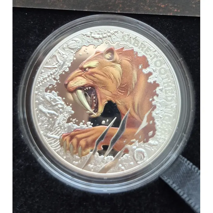 2026 Sabre Toothed Tiger Coin