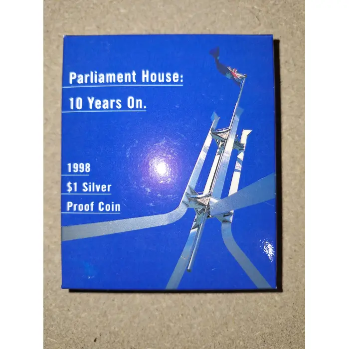 1998 $1 Proof - 1oz Parliament House Silver Proof