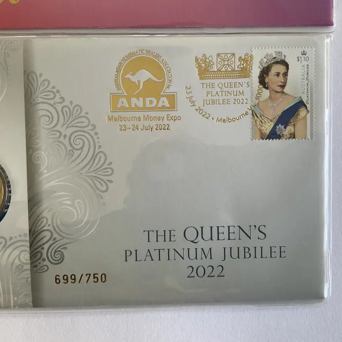 Set of 2 PNC's QEII ANDA O/print Inc 2021 95th Birthday & 2022 Platinium Jubilee
