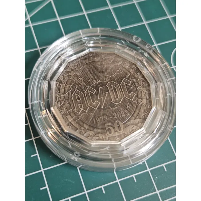 2023 AC/DC silver antique coin