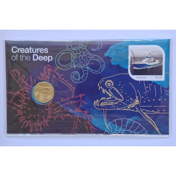 2023 $1 Creatures Of The Deep PNC
