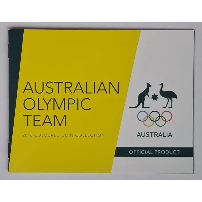 2016 $2 Australian Olympic Team Coin Collection