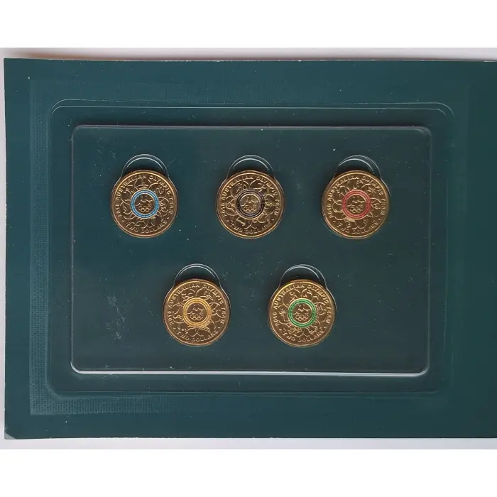 2016 $2 Australian Olympic Team Coin Collection
