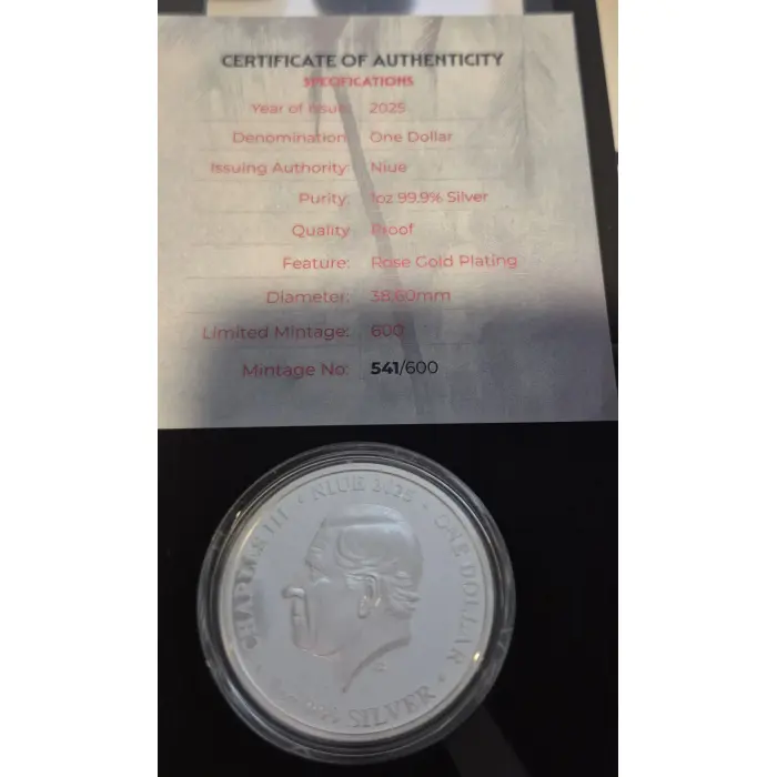 2025 Flamingo Silver Proof 