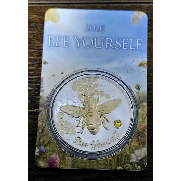 🌼 2026 “BEE YOURSELF” 1oz Copper –  tunning Bee Design 🐝 | Collectable Gift I