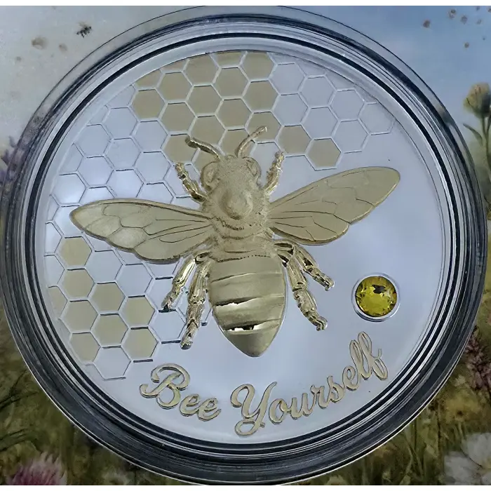 🌼 2026 “BEE YOURSELF” 1oz Copper –  tunning Bee Design 🐝 | Collectable Gift I