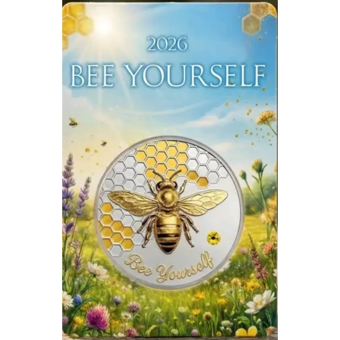 🌼 2026 “BEE YOURSELF” 1oz Copper –  tunning Bee Design 🐝 | Collectable Gift I