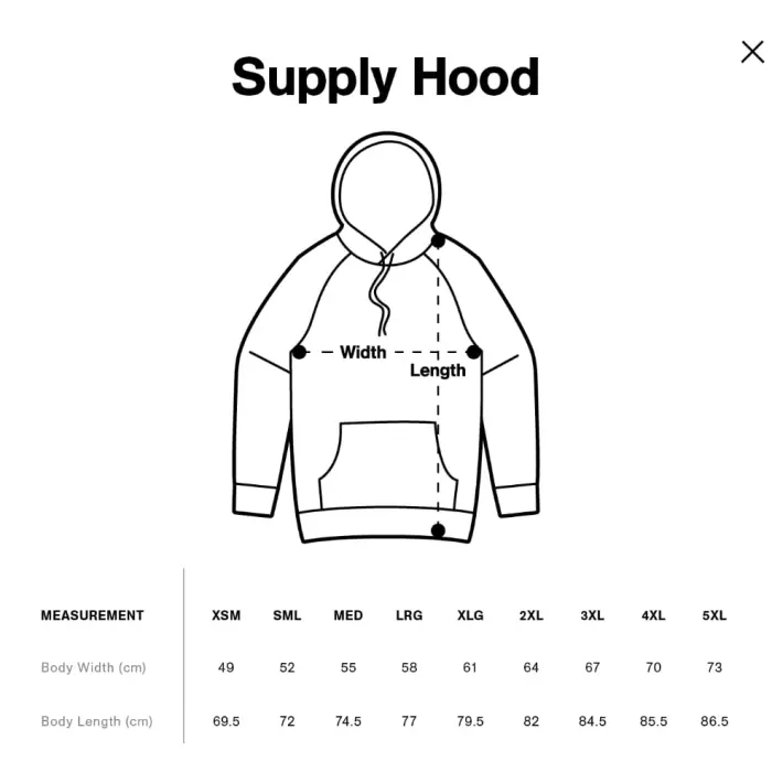 SUPPLY  HOODIE — V1