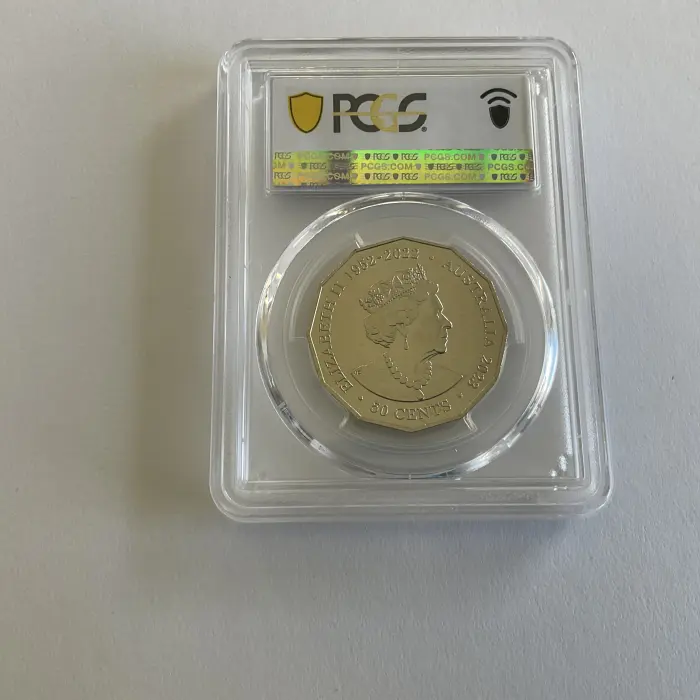 2023 50c Christmas Festival Floral PCGS MS9