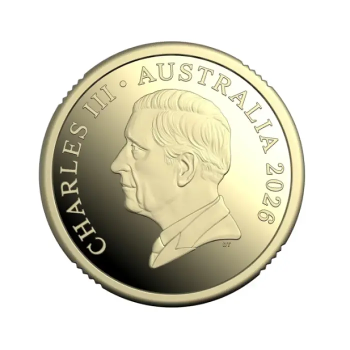 2026  $2  MATILDAS COLOURED PROOF COIN