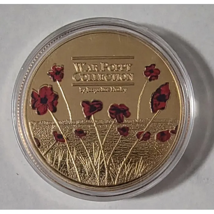 🌺✨ FOR SALE – “Home For Christmas” Gold Plated Medallion ✨🌺