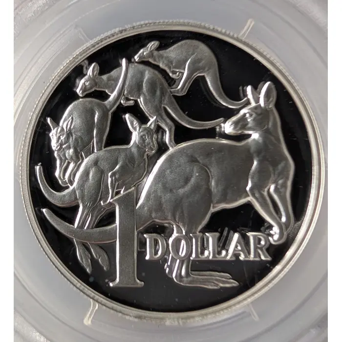  2014 $1 Mob of Roos 30th Ann. 1oz Silver High Relief Proof Coin  PR69 #52673076
