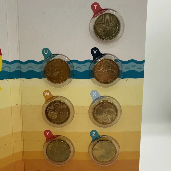 2019 $1 The Great Aussie Coin Hunt 26-Coin Set - Official Folder
