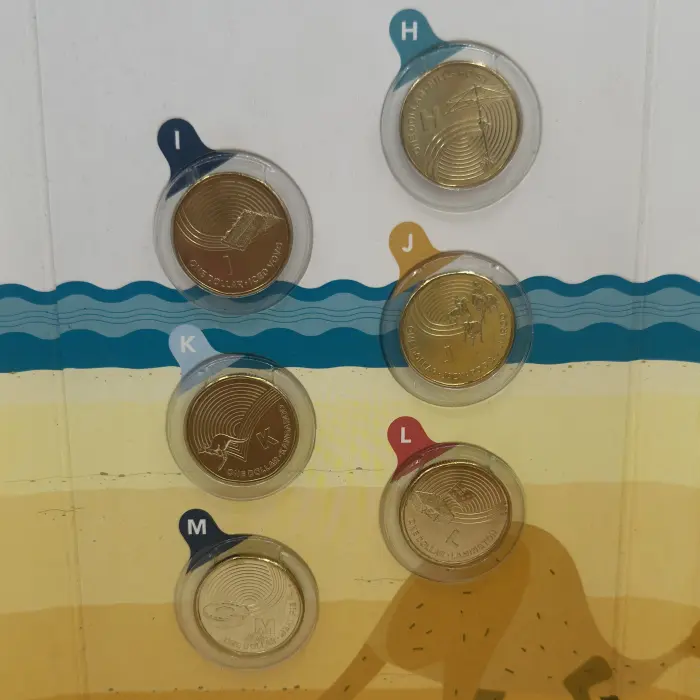 2019 $1 The Great Aussie Coin Hunt 26-Coin Set - Official Folder