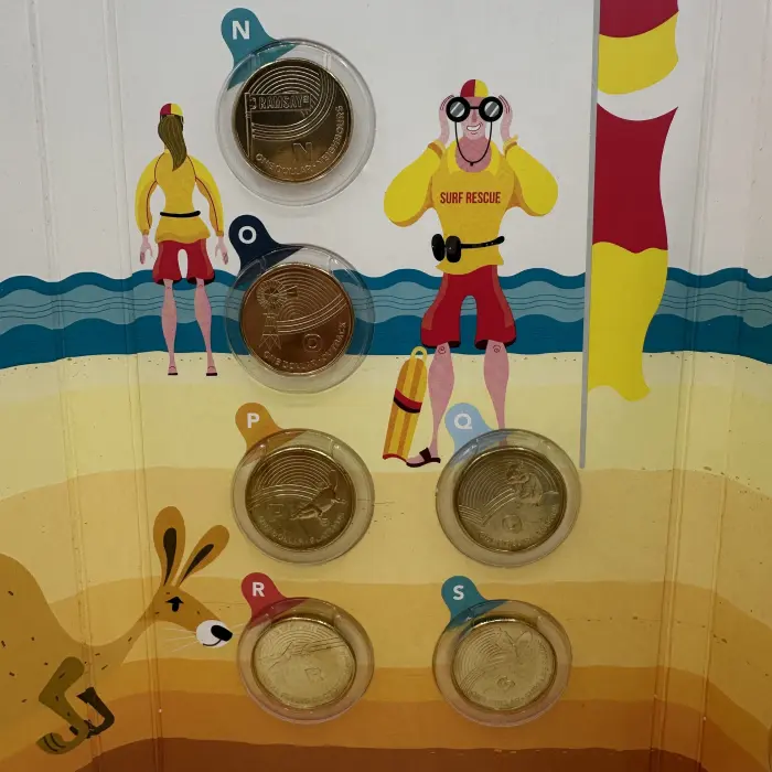 2019 $1 The Great Aussie Coin Hunt 26-Coin Set - Official Folder