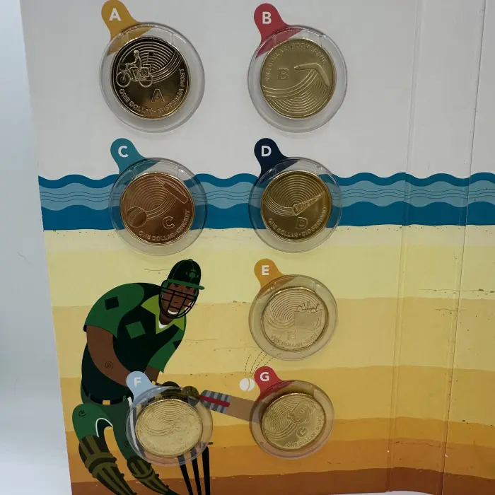 2019 $1 The Great Aussie Coin Hunt 26-Coin Set - Official Folder