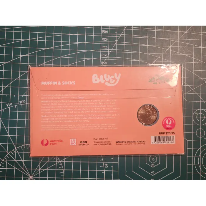 Bluey...! Muffin and Socks pnc