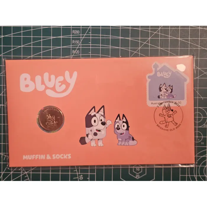 Bluey...! Muffin and Socks pnc