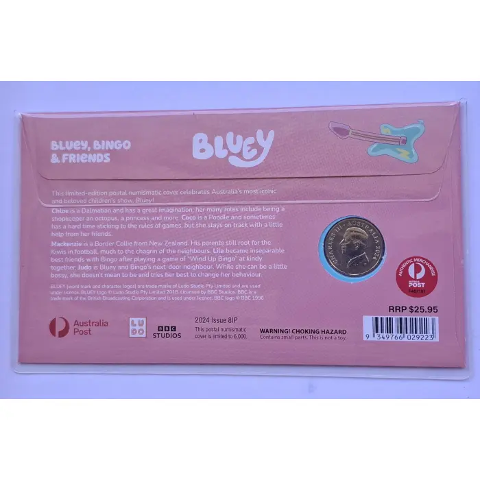 2024 $1 Bluey, Bingo & Friends PNC