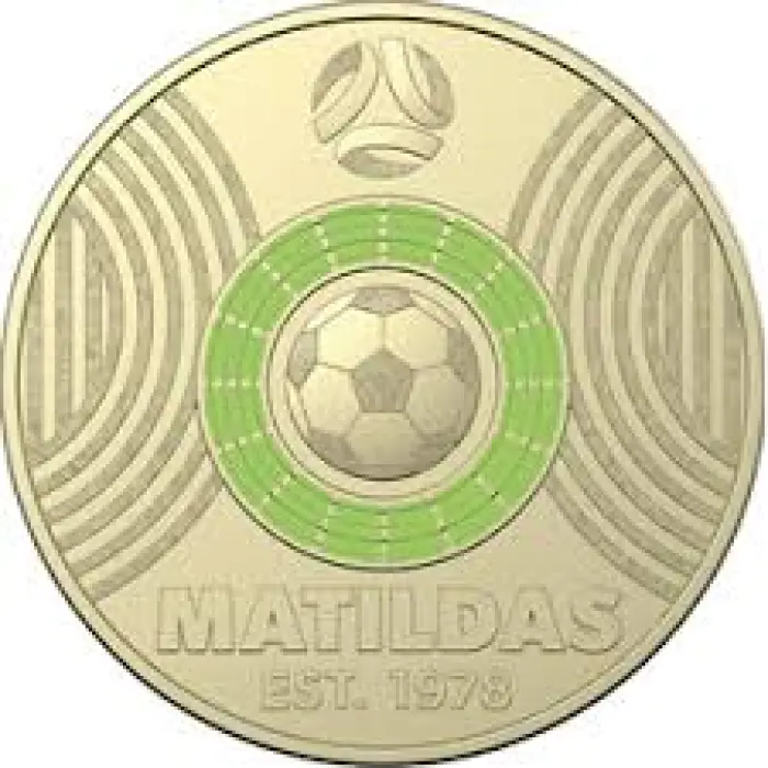 $2 2023 Matildas Light Green - CIRCULATED