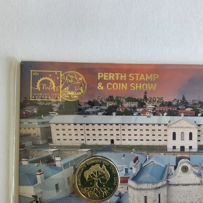 2025 PNC Fremantle Prison Perth Stamp Show Day 1 Limited Ed #179/300